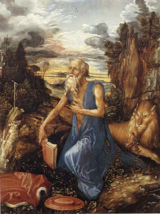 Albrecht Durer The Penance of St.Jerome